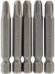 Draper Tools No.3 1/4 Hex. Cross Slot Insert Bit 50mm Long X 5