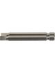 Draper Tools 6mm 1/4 Hex. Plain Slot Insert Bit 75mm Long X 2