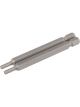 Draper Tools 3mm 1/4 Hex. Hexagonal Insert Bit 75mm Long X 2