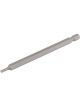 Draper Tools 3mm 1/4 Hex. Plain Slot Insert Bit 100mm Long X 1