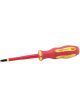 Draper Tools Ergo Plus VDE No.2 X 100mm PZ Slot Screwdriver