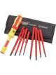 Draper Tools Ergo Plus Interchangeable VDE Torque Screwdriver Set 9 Pcs