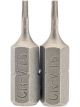 Draper Tools T6 1/4 Hex. Draper Tools TX-Star Insert Bit 25mm Long X 2