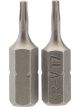 Draper Tools T7 1/4 Hex. Draper Tools TX-Star Insert Bit 25mm Long X 2