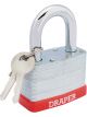 Draper Tools 65mm Laminated Steel Padlock