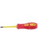 Draper Tools No.1 X 80mm Fully Insulated PZ Slot Screwdriver