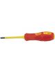 Draper Tools No 1 X 80mm Fully Insulated PZ Type Screwdriver