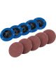 Draper Tools Ten 50mm 80 Grit Aluminium Oxide Sanding Discs
