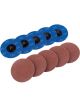 Draper Tools Ten 75mm 120 Grit Aluminium Oxide Sanding Discs