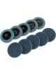 Draper Tools Ten 50mm Polycarbide Abrasive Pads Fine