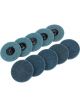 Draper Tools Ten 75mm Polycarbide Abrasive Pads Fine