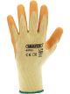 Draper Tools Orange Heavy Duty Latex Coated Work Gloves - Large