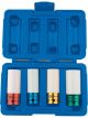 Draper Tools 1/2 Sq. Dr. Wheel Nut Sockets For Alloy Wheels 4 Piece