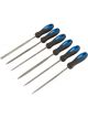 Draper Tools 140mm Soft Grip Needle File Set 6 Piece