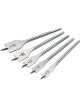 Draper Tools Metric Flat Wood Bit Set 5 Piece