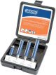 Draper Tools Extra Long Router Bit Set 4 Piece