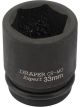 Draper Tools Expert 33mm 3/4 Square Drive Hi-Torq 6 Point Impact Socket