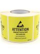 Botron ESD Attention Labels 5/8