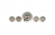 Auto Meter Equus 8000 Series Gauge Kit Speedo Oil Pressure Water Temp Fu