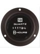 Stewart Warner Gauge Hourmeter 0-10000 Hours 10-50V Dc Elec Black
