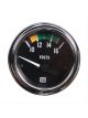 Stewart Warner Gauge Marine Voltmeter 10-16V 2-1/16