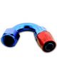 A-1 Products Fitting Hose End 200 Series 150 Degree 8 AN Hose to 8 A