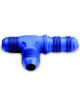 A-1 Products Fitting Bulkhead Tee 4 AN Male x 4 AN Male x 4 AN Make