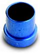 A-1 Products Fitting Tube Sleeve 6 AN 3/8 in Tube Aluminum Blue Anodize