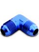 A-1 Products Fitting Adapter 90 Degree 4 AN Male to 4 AN Male Alumin