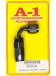 A-1 Products Fitting Hose End 200 Series 90 Degree 4 AN Hose to 4 AN F