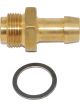 Advanced Engine Design Carburetor Inlet Fitting Straight 3/8 in Hose Bar