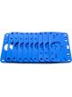 Advanced Engine Design Carburetor Gaskets Reusable Composite Blue Meter