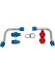 Advanced Engine Design Regulator Fuel Line Stainless / Aluminum Holley