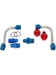 Advanced Engine Design Regulator Fuel Line Stainless / Aluminum Holley