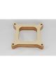 Advanced Engine Design Carburetor Spacer 1 in Thick Open Square Bore Woo