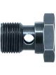 Aeroquip Banjo Bolt Single Banjo 3/8-24 in Thread Steel Natural
