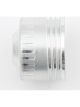 Aeroquip Fitting Cap 4 AN Knurled Head Aluminum Natural Set of 20