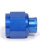 Aeroquip Fitting - Cap - 8 AN - Aluminum - Blue Anodize - Each