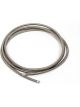 Aeroquip Hose PTFE Racing Hose 4 AN 10 ft Braided Stainless PTFE Natu