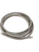 Aeroquip Hose PTFE Racing Hose 6 AN 10 ft Braided Stainless PTFE Natu