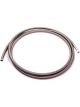 Aeroquip Hose PTFE Racing Hose 8 AN 10 ft Braided Stainless PTFE Natu