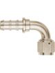 Aeroquip Fitting Hose End AQP Socketless 90 Degree 8 AN Hose Barb to