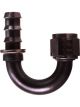Aeroquip Fitting Hose End AQP Socketless 180 Degree 6 AN Hose Barb to