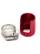 Aeroquip Hose Clamp Worm Gear Pro Clamp 6 AN Hose Hex Aluminum Red An