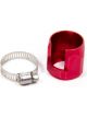 Aeroquip Hose Clamp Worm Gear Pro Clamp 12 AN Hose Hex Aluminum Red A