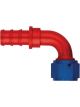 Aeroquip Fitting Hose End AQP Socketless 90 Degree 8 AN Hose Barb to