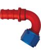 Aeroquip Fitting Hose End AQP Socketless 120 Degree 8 AN Hose Barb to