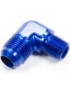 Aeroquip Fitting Adapter 90 Degree 12 AN Male to 1/2 in NPT Male Alum