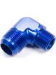 Aeroquip Fitting Adapter 90 Degree 16 AN Male to 3/4 in NPT Male Alum