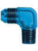 Aeroquip Fitting Adapter 90 Degree 3 AN Male to 1/8 in NPT Male Alumi